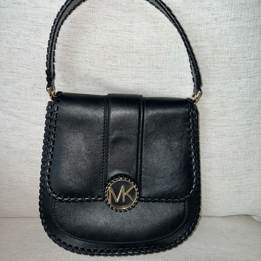Michael Kors Black saddle/crossbody bag - Picture 7 of 16